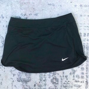 Nike Athletic Tennis Skirt in Black